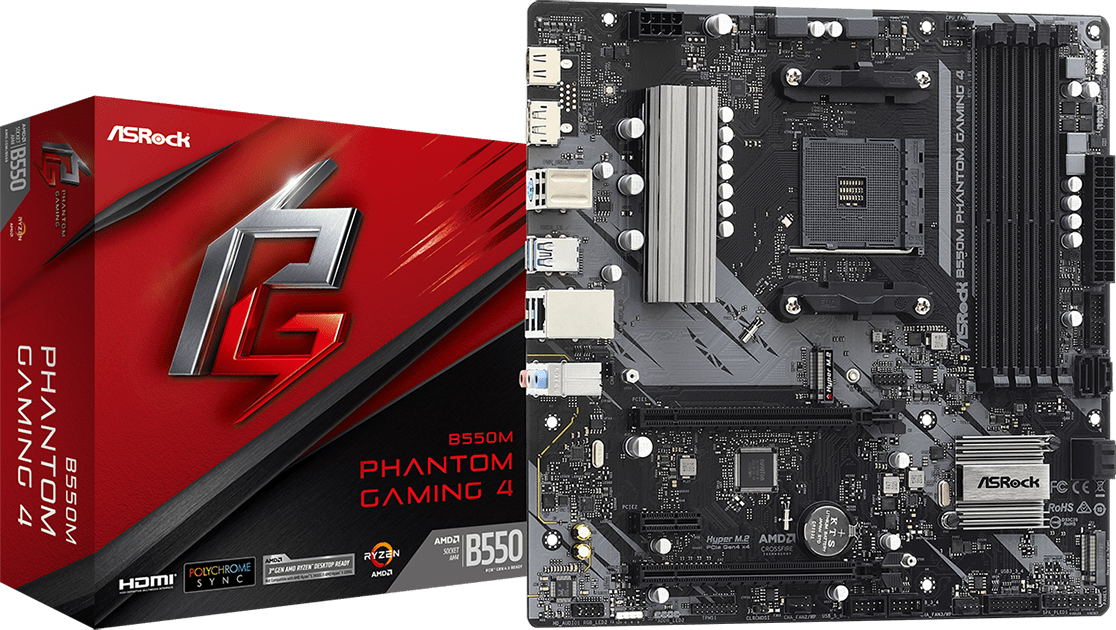 ASRock B550M Phantom Gaming 4