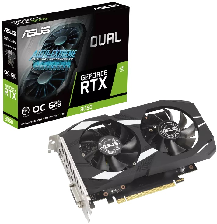 ASUS DUAL-RTX3050-O6G [90YV0K60-M0AA00]