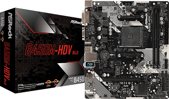 ASRock B450M-HDV R4.0